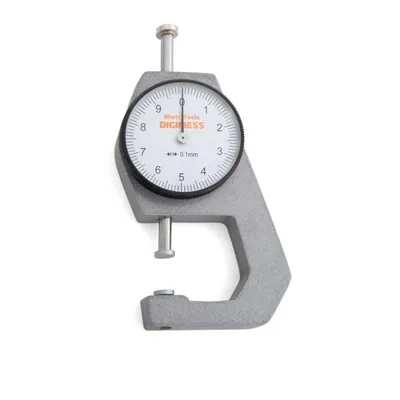 Medidor de espessura de bolso com relógio 0 a 10 x 0,1mm - 130.120 digimess