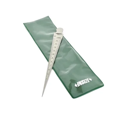 Calibre de folga tipo cunha 0,8 a 15,0 x 0,1mm - 4833-1 insize