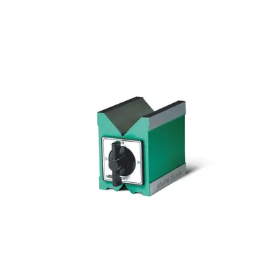 Bloco em v magnético com força de 96kgf e dimensões 120 x 070 x 095mm - 6801-1203 insize