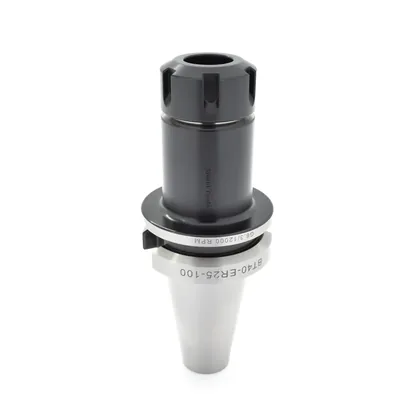Cone bt40 porta pinça er-25um l100mm para 12.000rpm - bt40-er25-100l guran