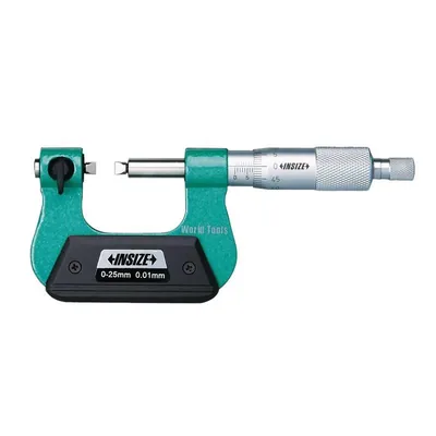 Micrômetro para medição de roscas 0 a 025 x 0,01mm - 3281-25a insize