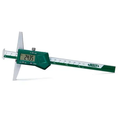 Paquímetro digital de profundidade gancho duplo 0 a 150 x 0,01mm com saída usb - 1144-150a insize