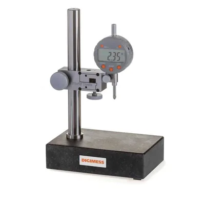Mesa de medição com base de granito preto 150 x 100mm com ajuste fino - 121.393 digimess