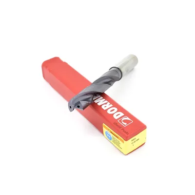 Broca de metal duro ø 13,00 x 124mm com refrigeração interna tialn din6537l - r453 dormer