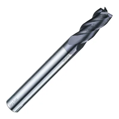 Fresa metal duro toroidal 4 cortes 60hrc ø 06,0 - r1.0 - 100 - 12,0mm - h06 power a - dry cut