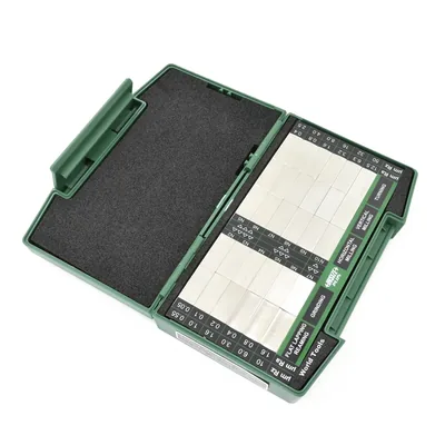 Jogo de placas referência para rugosidade inoxidável - isr-cs130-w insize