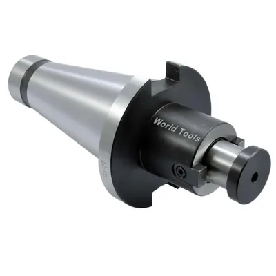Cone iso50 din2080 porta fresa / cabeçote ø 27mm l050mm - nt50-fmb27-050l world tools