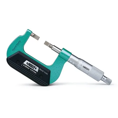 Micrômetro universal externo tipo lâmina 0 a 025mm - 3232-25ba insize