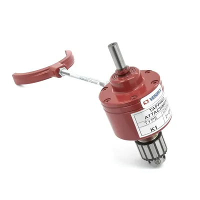 Cabeçote para rosquear capacidade de 03 a 08mm com haste de 10,0mm - k1-1/2 vertex