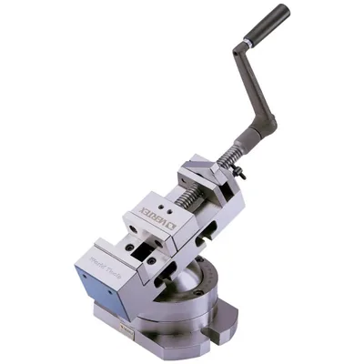 Morsa de precisão aperto rápido giratória abertura 0 a 104mm inclinável em 30 graus - vav-4 vertex