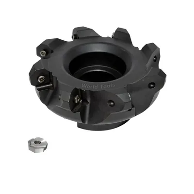 Cabeçote ø 125mm com 08 cortes para inserto onhu 0806 iscar - guran