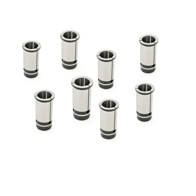 Jogo de pinças c20 de auto aperto capacidade de ø 4,0 a 16,0mm com 8 pinças - c20-8pcs vertex
