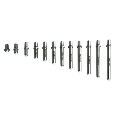 Jogo de batentes com 12 peças ø 050mm a 105mm para súbitos - 7350-160 insize