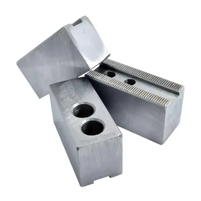 Jogo de 3 castanhas mole serrilhada onca passo 1/16" x 90 graus placa ø 160mm - guran