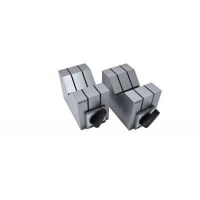 Bloco em v magnético em par 070 x 040 x 050mm força de 15kgf capacidade de 6 a 46mm - 6891-1 insize