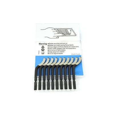 Conjunto com 10 lâminas giratorias para rebarbador manual - bs1010 daigo