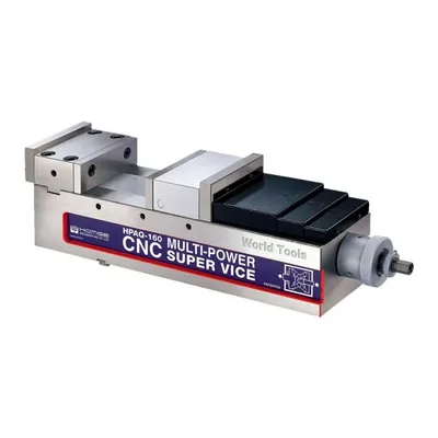 Morsa para cnc multi-power abertura 0 a 300/495mm mordentes 160mm - hpac-160 homge