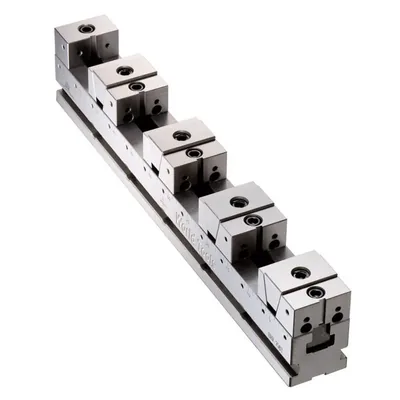 Morsa de precisão para produção ajustável em até 404mm - hrv-7553 homge