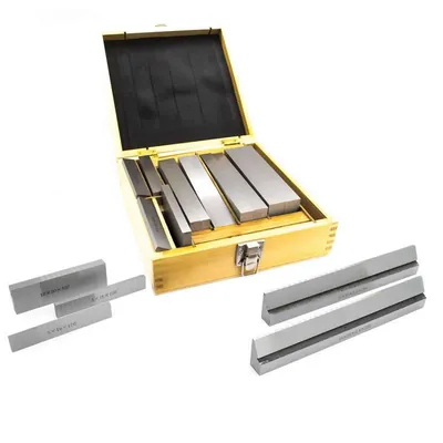 Jogo de 18 calços temperados e retificados 0,01mm 62hrc espessura de 5 a 31mm - p18 world tools