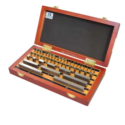 Jogo de blocos padrão fabricado em aço com 047 peças classe 1 - 520.003 king tools