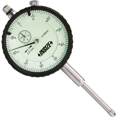 Relógio comparador 0 a 30 x 0,01mm com mostrador de 58mm - 2310-30fa insize