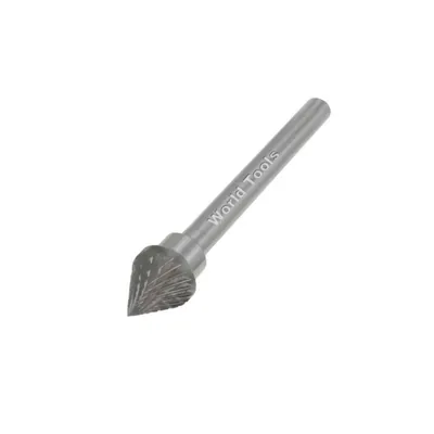 Lima rotativa de metal duro tipo escareador 60 graus ø 09,6mm h6 - p817 dormer