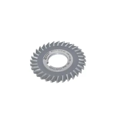 Fresa circular hss dentado extra fino ø 063 x 2,5 x 22mm din1834 bn - 1203 indaço