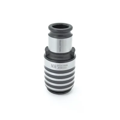 Adaptador t2 porta macho m36,0 din376 rígido ø 28,0mm quadrado 22,0mm - tc820-m36-sc mawbra