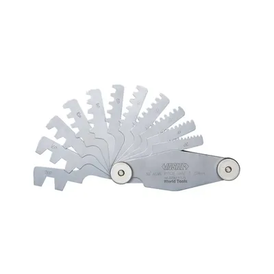 Calibre de rosca métrica 30 graus com 12 peças 2,00 a 20,0mm - 4824-12 insize