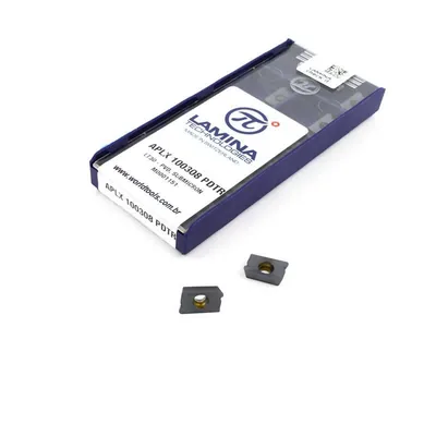 Inserto para fresamento aplx 100308 pdtr lt30 - lamina
