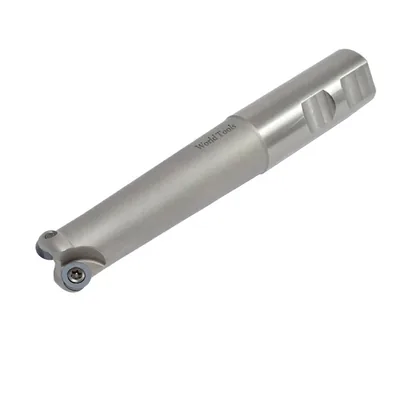 Fresa de topo ø 25 x 150mm 2 cortes haste ø 25,0mm para inserto rdhx 10t3 - guran