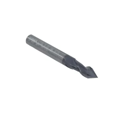 Fresa metal duro de chanfro 60 graus reta 2 cortes ø 08,0 - 064,0 - 20mm - h08 altin - s739 dormer