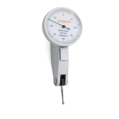 Relógio apalpador 0 a 1,6 x 0,01mm com mostrador de 40,0mm - 121.343 digimess