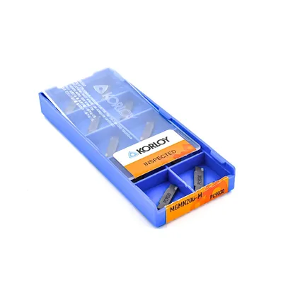 Inserto bedame 2mm - mgmn200-m pc9030 - korloy