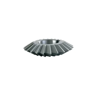 Fresa angular dupla hss para mandril ø 050mm 90 graus din847 - 1322 indaço