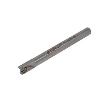 Fresa de topo ø 10 x 100mm 2 cortes haste ø 09,0mm para inserto apmt 06 - black tools