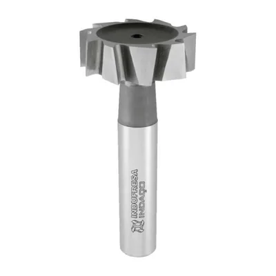 Fresa hss em t woodruff ø 19,5 x 04,0mm dentes cruzados din850 b-n - 1641 indaço