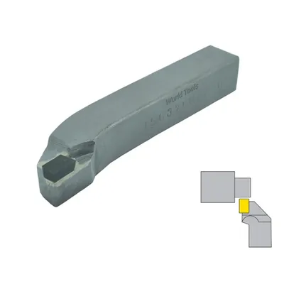 Ferramenta soldada curva para cantos para tornear externo iso3 3232 dp30 - guran