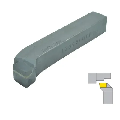 Ferramenta soldada curva para facear e desbastar para tornear externo iso5 1010 dp30 - guran