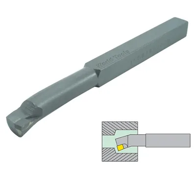 Ferramenta soldada para furos passantes para tornear interno iso8 1010 dp30 - guran