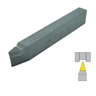 Ferramenta soldada reta para tornos e plainas para tornear externo - sms 113 2012 dp30 - guran