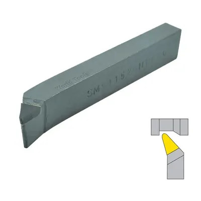 Ferramenta soldada curva para tornos e plainas para tornear externo - sms 115 2012 dp30 - guran