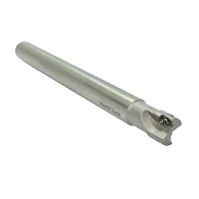 Fresa de topo ø 12 x 120mm 2 cortes haste ø 11,8mm para inserto axmt 06 - guran