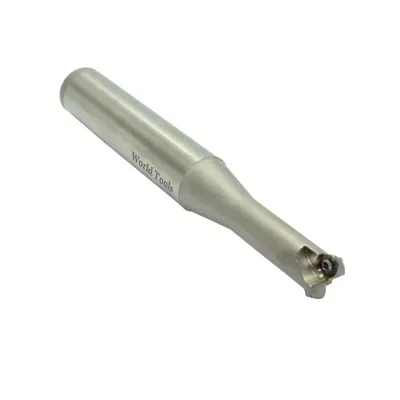Fresa de topo ø 15 x 140mm 2 cortes haste ø 20,0mm para inserto rdhx 0702 - guran