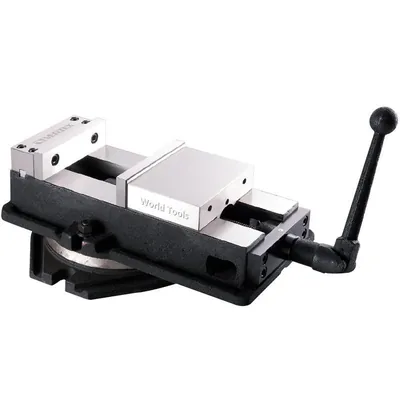 Morsa mecânica giratória abertura 0 a 275mm mordentes 205mm - vd-810 vertex