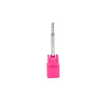 Fresa metal duro aluminium reta 3 cortes ø 03,0 - 050 - 09,0mm h04 curta - guran