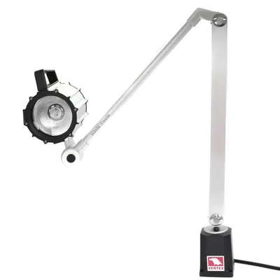 Luminária blindada 400 x 400mm com lâmpada halógena 12v 50w - vhl-400l vertex