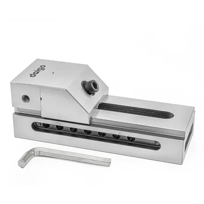 Morsa de precisão retificada abertura 0 a 125mm mordentes 088mm - mpp-125/088 daigo