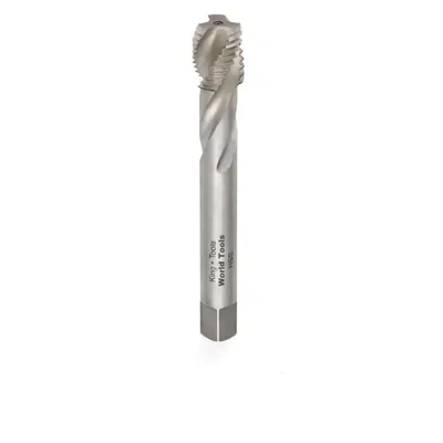 Macho máquina canal helicoidal hss bsw 1/4" x 20 tpi din2182 - 2102/2 king tools