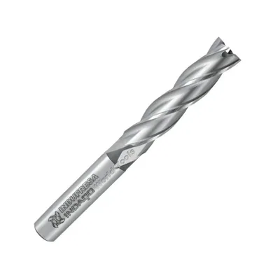 Fresa hss reta 4 cortes ø 04,0 x 055mm curta din844 a-n - 1501 indaço